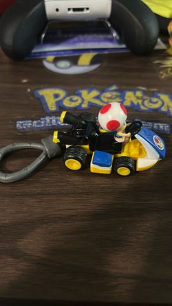 Nintendo Mario Kart Toad Keychain
