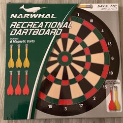 Narwhal magnetic Dartboard