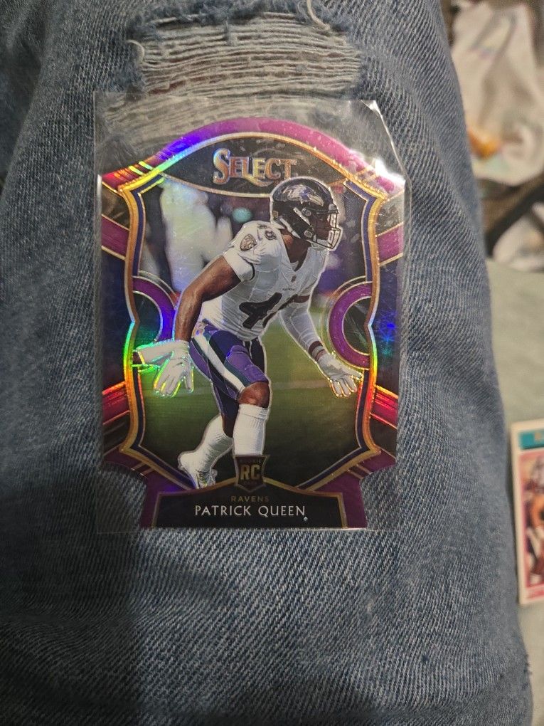 Patrick Queen No. 93 Ravens Rookie Card