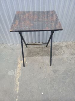 Small folding table