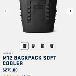 YETI M12 BACKPACK SOFT COOLER