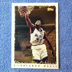 Shaquille O’Neal 1995 Topps Spectralight #299 Orlando Magic 