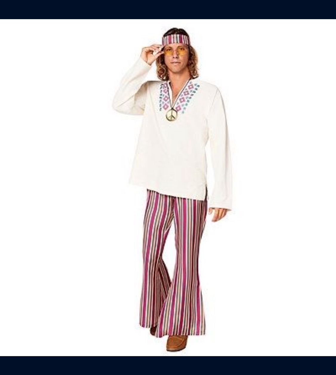 Adult Free Love Hippie Costume