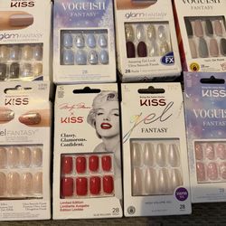 Kiss nails $5 each new