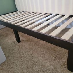 Twin Bed Frame And Mattress Like New