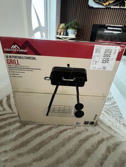 Master Forge 18-In Portable Charcoal Grill