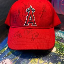 Angels Baseball Autographed Hat