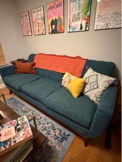Teal Mid-Century