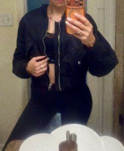 Short biker ZARA jacket