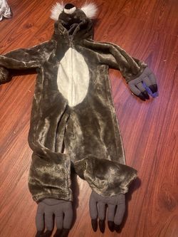 Koala Halloween Costume Jumpsuit size XL kids