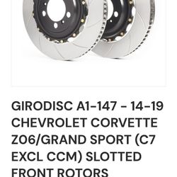 Giro Disc Corvette Front Rotors C6-c7