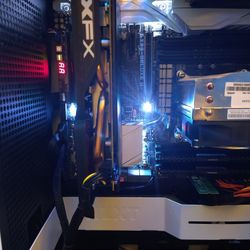 Hi Speed Gaming PC Intel 6x Core i7-6850K Unlocked 32 GB RAM 500 GB M.2 NVMe SSD ATI Radeon RX 580 8 GB GPU 700 Watt ATX Power WiFi Windows 10 