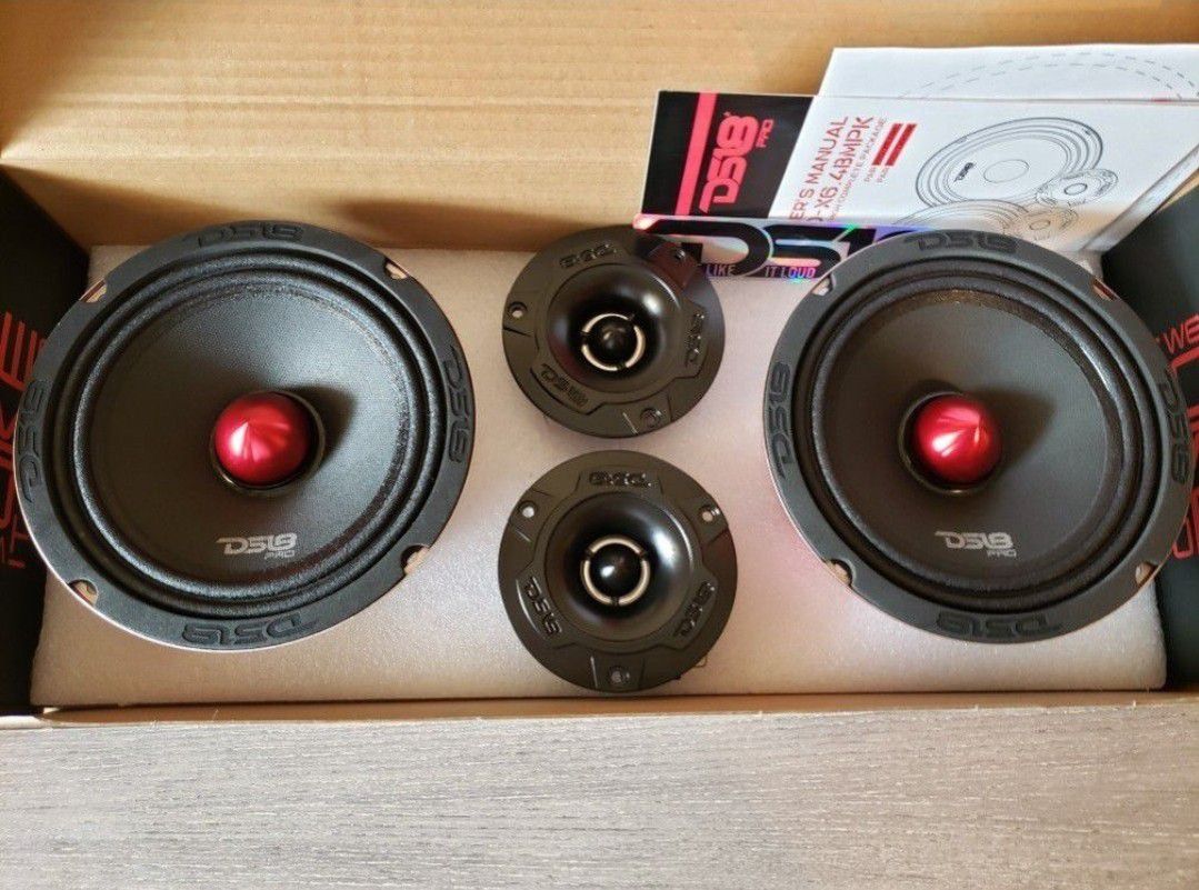 Ds18 6.5 Pro Speaker Package 