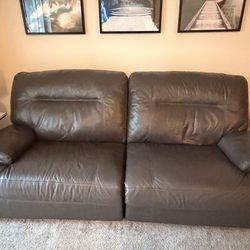 Leather couch