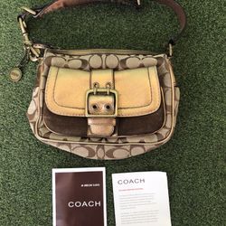 Coach Hobo Special Limited Edition Signature 