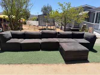 Sectional sofas with ottoman