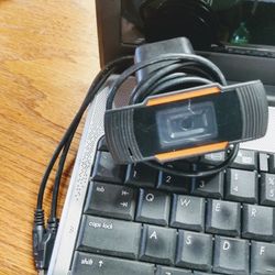 Hp Laptop And Webcam with charger