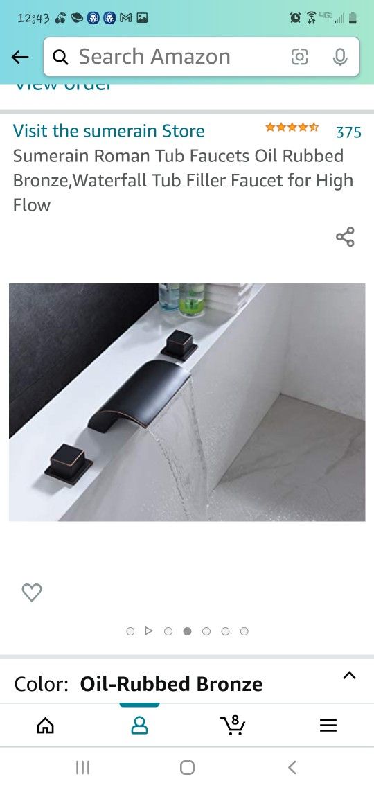 Brand New Sumerain Bathtub Faucet