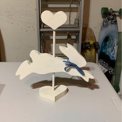 Wooden Bunny Decoration