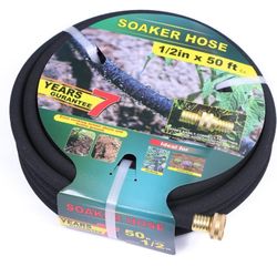 Soaker Hose 50 ft with 1/2’’ Diameter