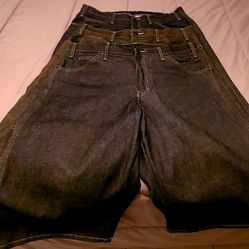 Dickies Mens  Denim Shorts, Loose Fit,  Size 34