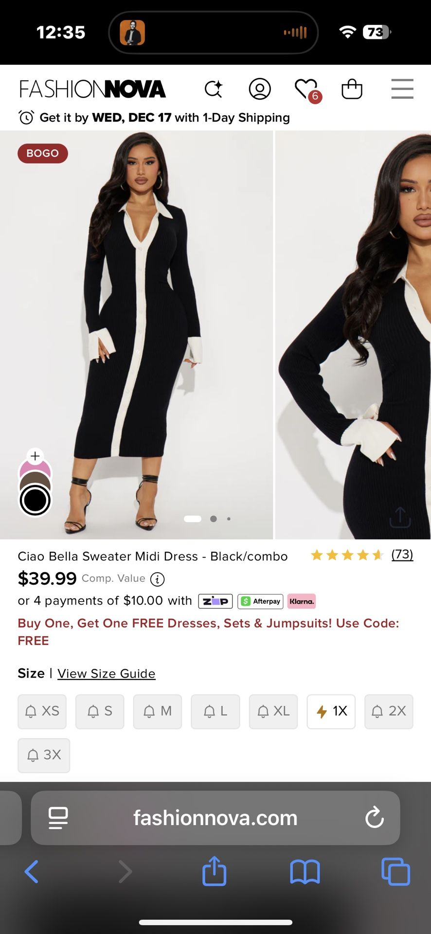 New Fashion Nova Dress