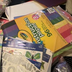 Paper And Supply For Craft And Album Decorations 