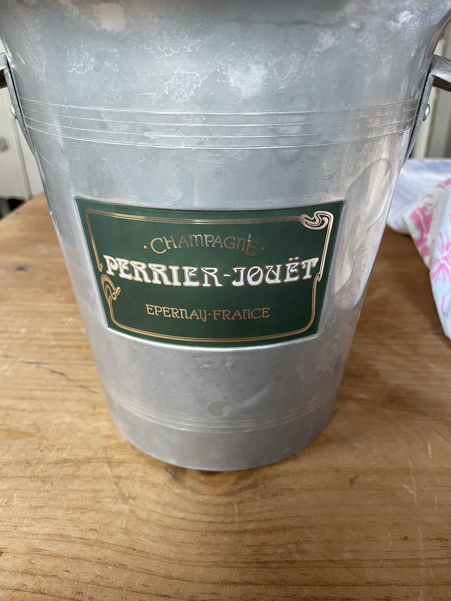 Vintage Perrier Champagne Cooler