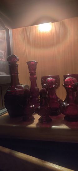 Cape Cod Candle Stick Grape Collection Avon