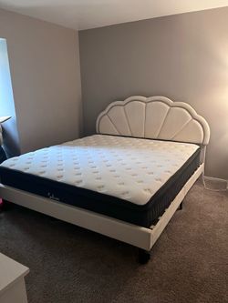 Free king bed with mattress