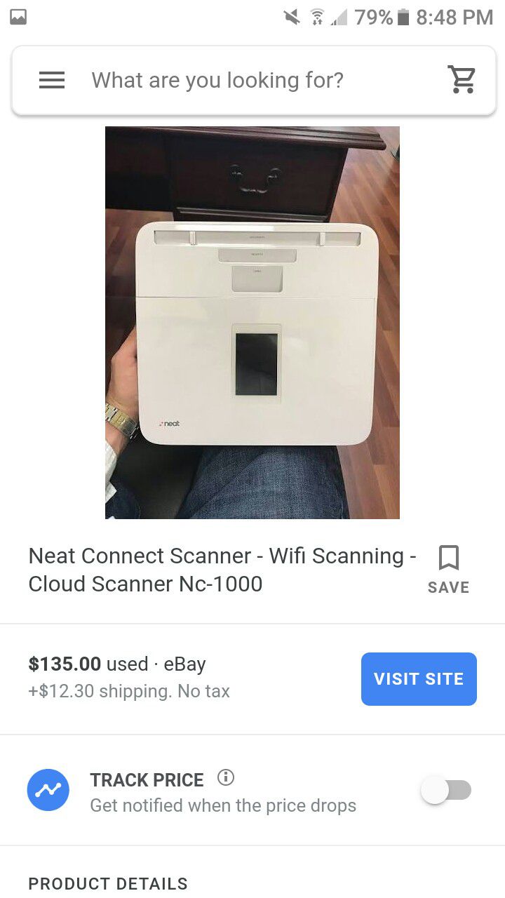 NEAT CONNECT SCANNER