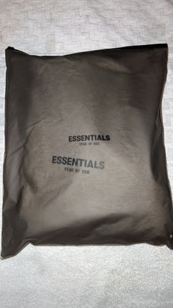brand new essentials grey hoodie