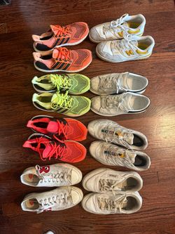 Mens shoes 8 pairs Adidas Ultra Boost Alexander McQueen Reebok CDG Converse Salomon