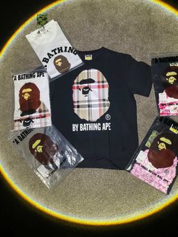 brand new Essentials and Bape tees for sale