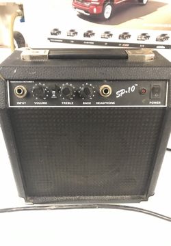 Commercial guitar amplifier