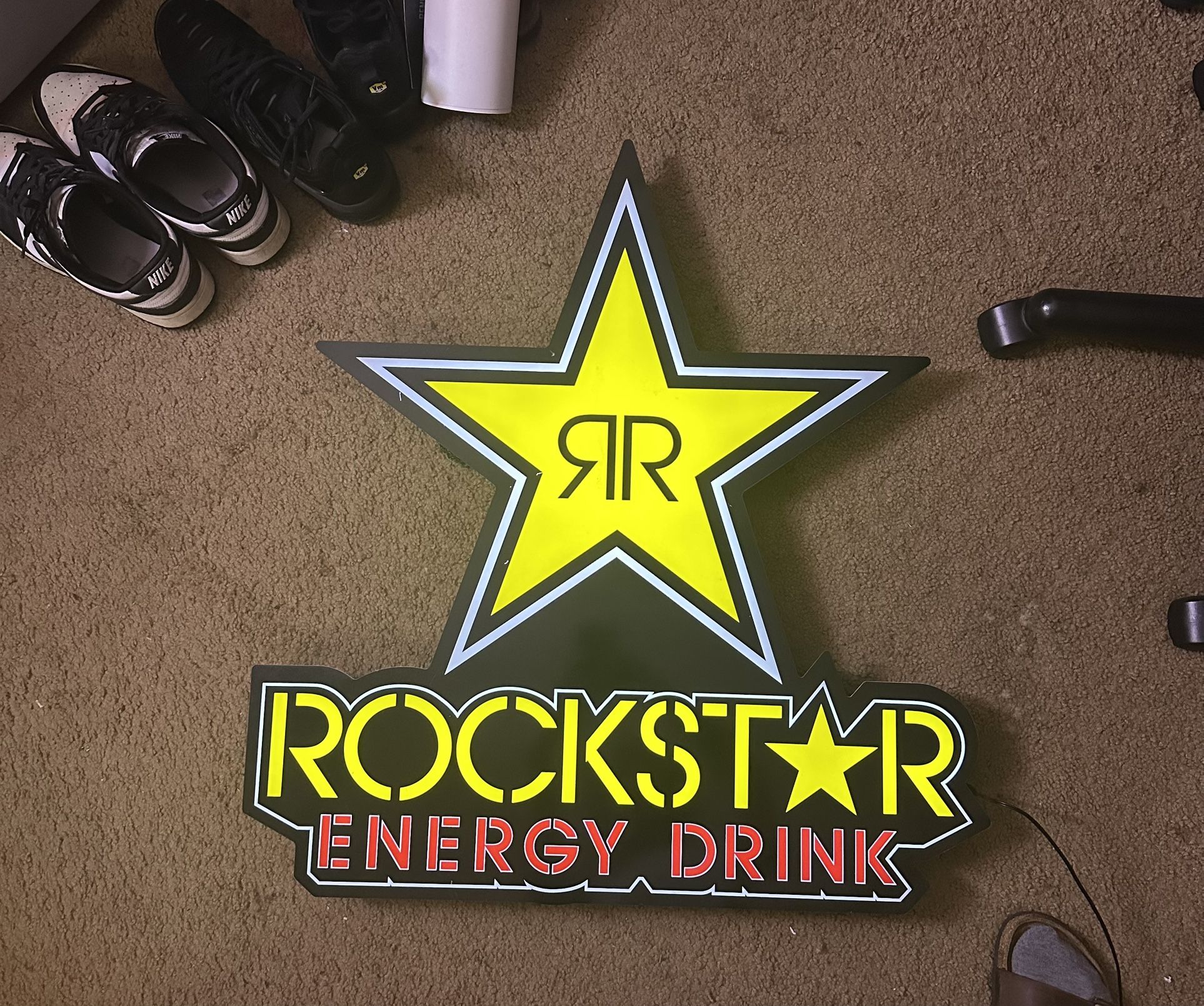 Rockstar Energy Light up Sign