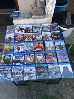 Playstation 5 PS5 Games are $40! Each New, buy 3 For $120! & get 1 Free.. PS4 Sealed New Games $30! Each or 4 for $100!. Steelbook Resident evil or da