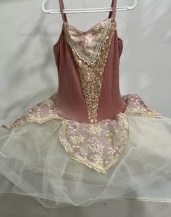 Pink Tutu Ballet Dance Costume
