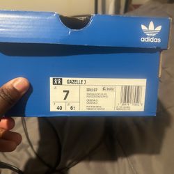 adidas gazelle j pink size 7 men’s 