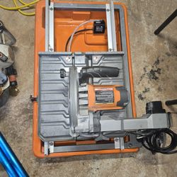 RIGID WET TILE SAW