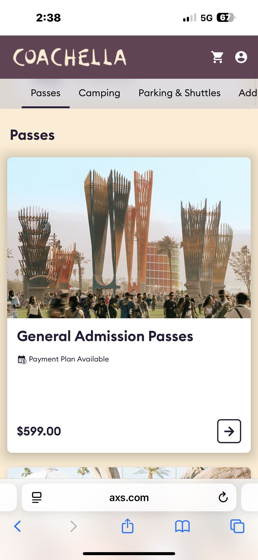 Trade coachella weekend 1 passes for weekend 2