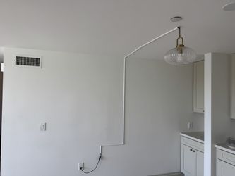 Large Glass Pendant Light Plug in