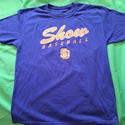 San Diego Padres " Show" Baseball T-shirt Size Large 30$