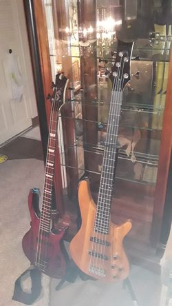 Exotic wood Basses Last 5 string 325 range