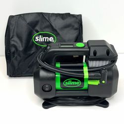 Slime 40078 Expert Pro Power Tire Inflator 12V Digital Air Compressor