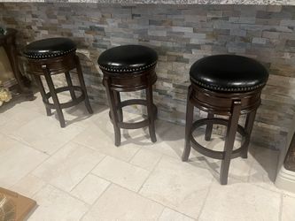 3 Brand New Bar Stools 