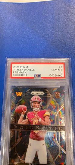 2023 prizm jayden daniels PSA10