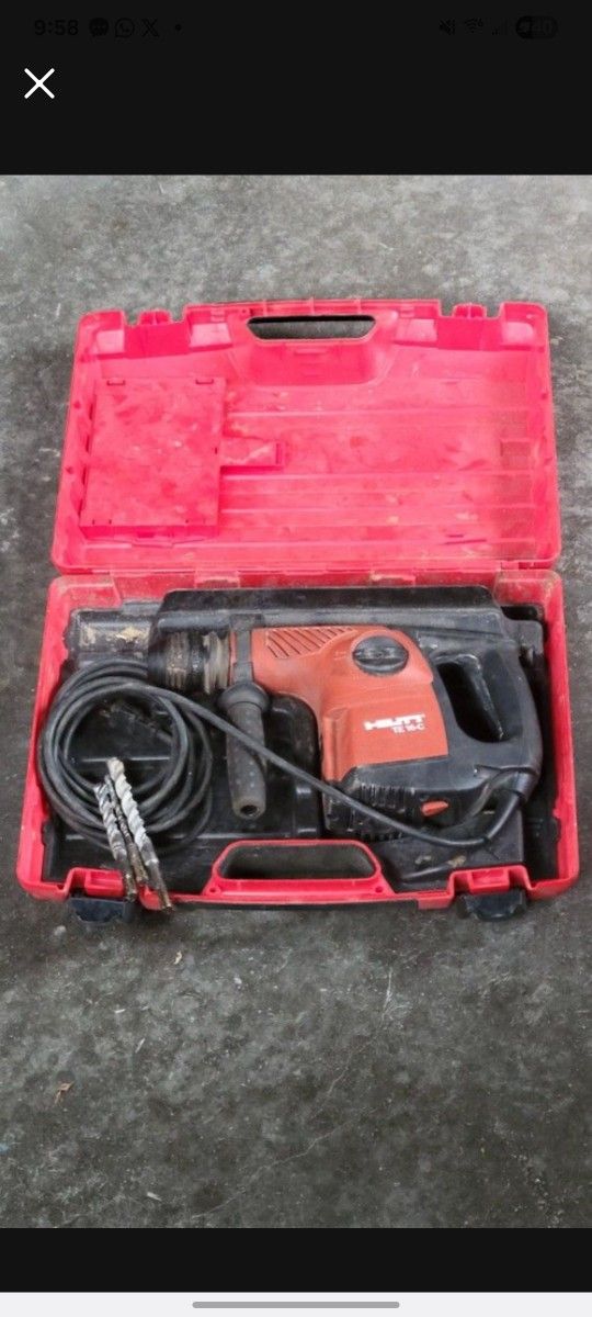 Hilti TE 16-C roto hammer drill