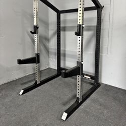 FULLY CUSTOMIZABLE Half Rack | Can Add on Functional Trainer Cables w 200lb Stacks & Smith Machine