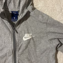 Gray Nike Zip Up